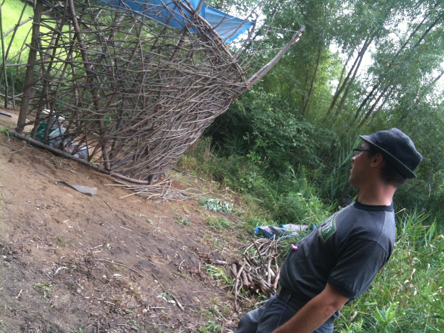 New Bird Blind at West Pond 